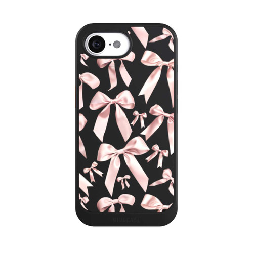 Apple iPhone 16e NIVOcore Rosa Satinschleifen