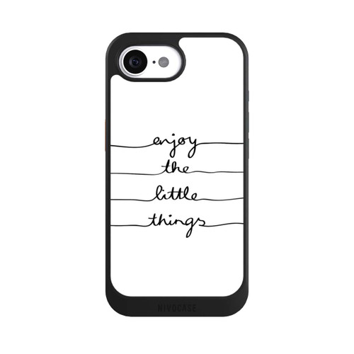 Apple iPhone 16e NIVOcore Enjoy The Little Things White