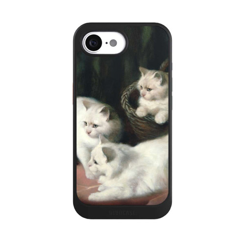 Apple iPhone 16e NIVOcore Three White Angora Kittens