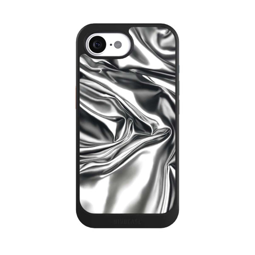 Apple iPhone 16e NIVOcore Shiny Chrome Silver with AI