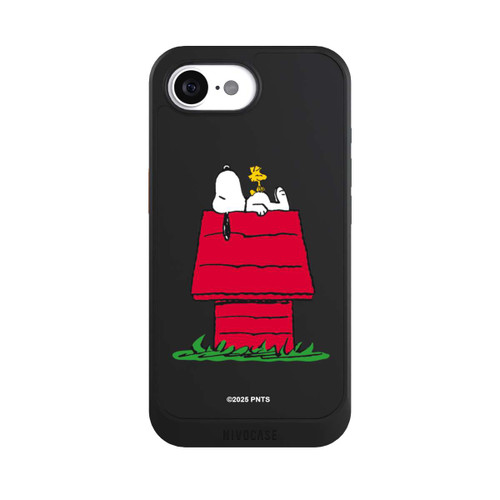 Apple iPhone 16e NIVOcore Snoopy and Woodstock Classic transparent