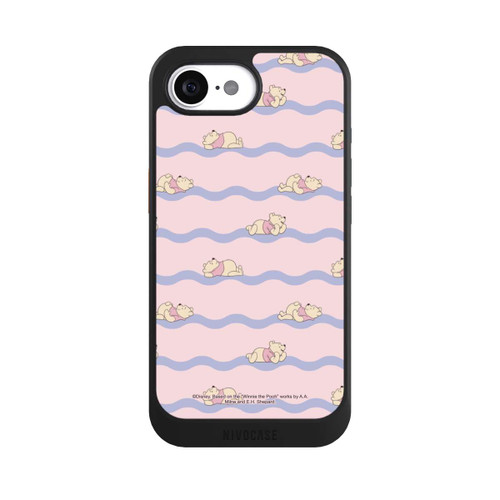 Apple iPhone 16e NIVOcore Winnie the Pooh Pink Waves