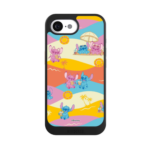 Apple iPhone 16e NIVOcore Stitch Neon Summer Pattern