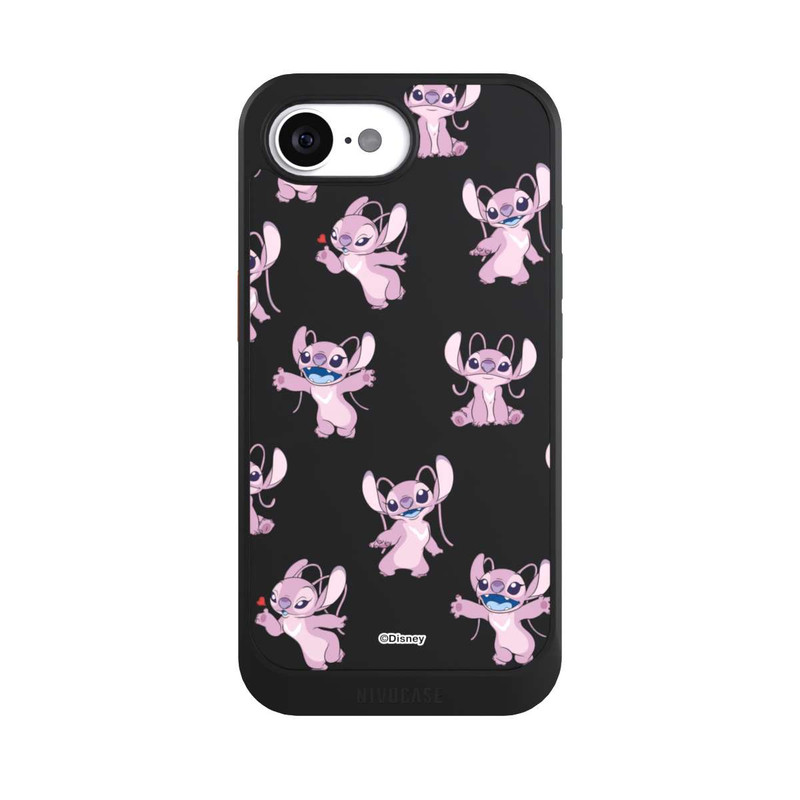 iPhone 16e NIVOcore Angel Faces Pattern Transparent