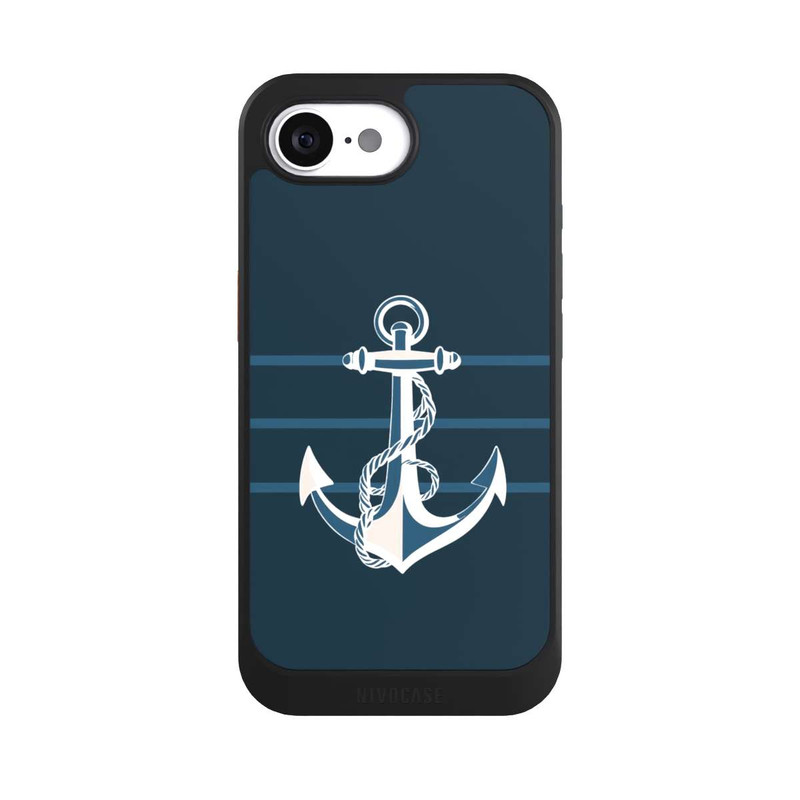 iPhone 16e NIVOcore Anchor Line Blue with AI