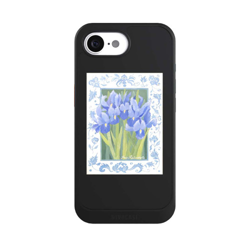 Apple iPhone 16e NIVOcore Blue Iris, by Jennifer Abbott