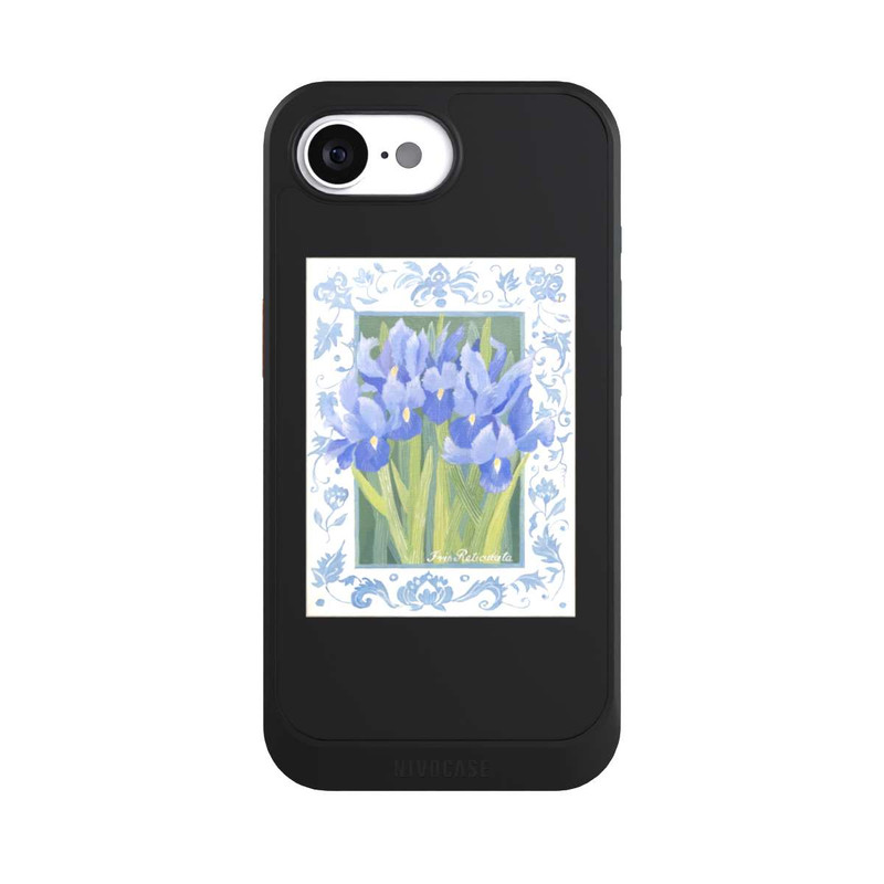 iPhone 16e NIVOcore Blue Iris, by Jennifer Abbott