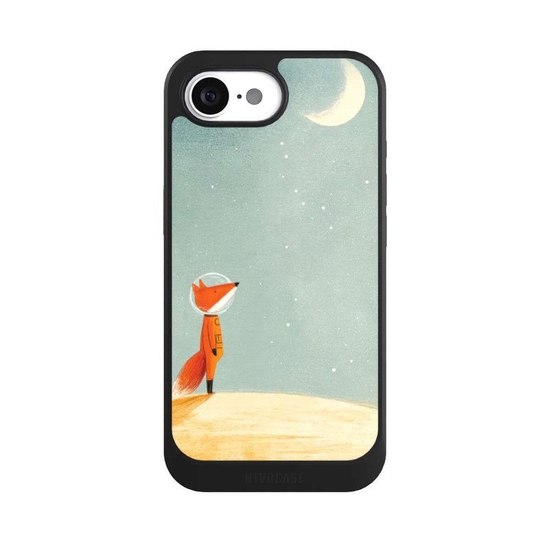 iPhone 16e NIVOcore Fuchs im Mondlicht
