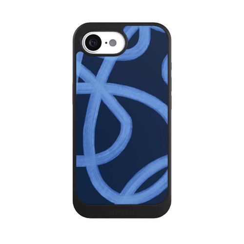 Apple iPhone 16e NIVOcore Laced Up Tones of Blue