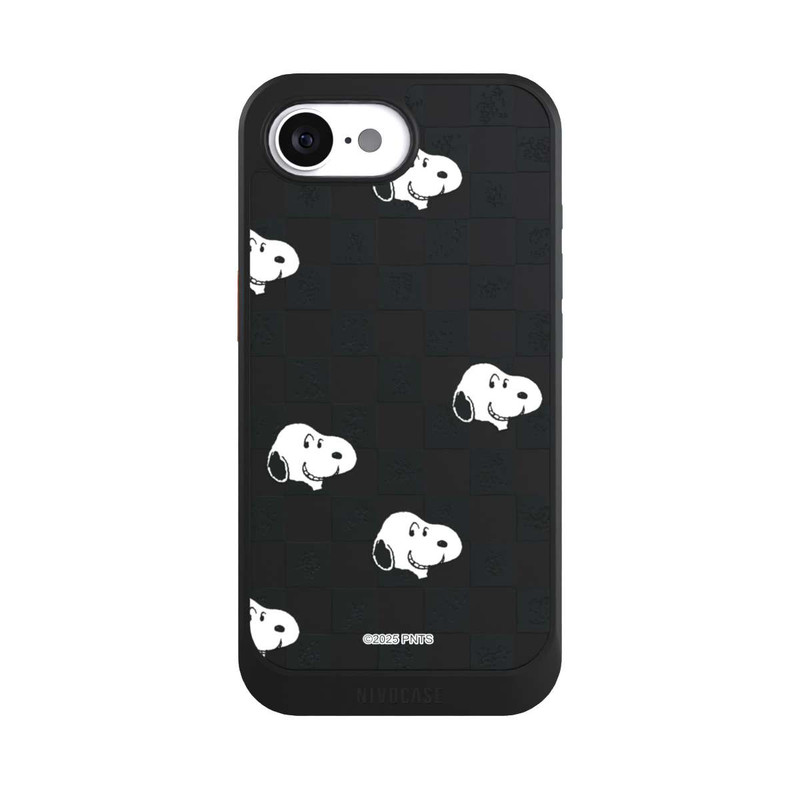 iPhone 16e NIVOcore Snoopy Checked Pattern
