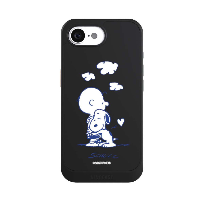iPhone 16e NIVOcore Peanuts Charlie Brown Snoopy Hug Transparent