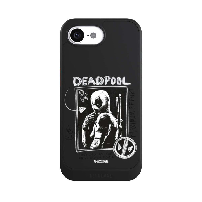 iPhone 16e NIVOcore Deadpool Transparent