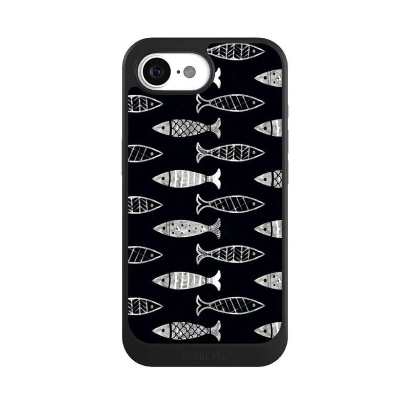 iPhone 16e NIVOcore Black Fishy Theme