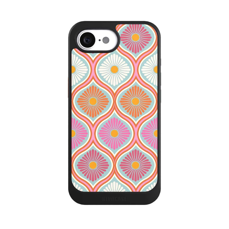 iPhone 16e NIVOcore Groovy 70s Retro Mod Flower Power