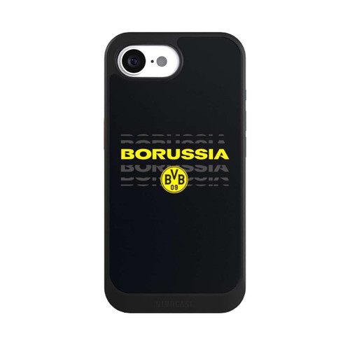 Apple iPhone 16e NIVOcore Borrussia Gelb Schwarz