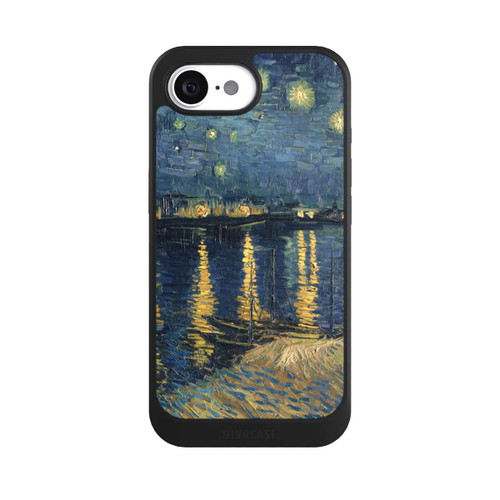 Apple iPhone 16e NIVOcore Starry Night over the Rhone / Sternennacht über der Rhone