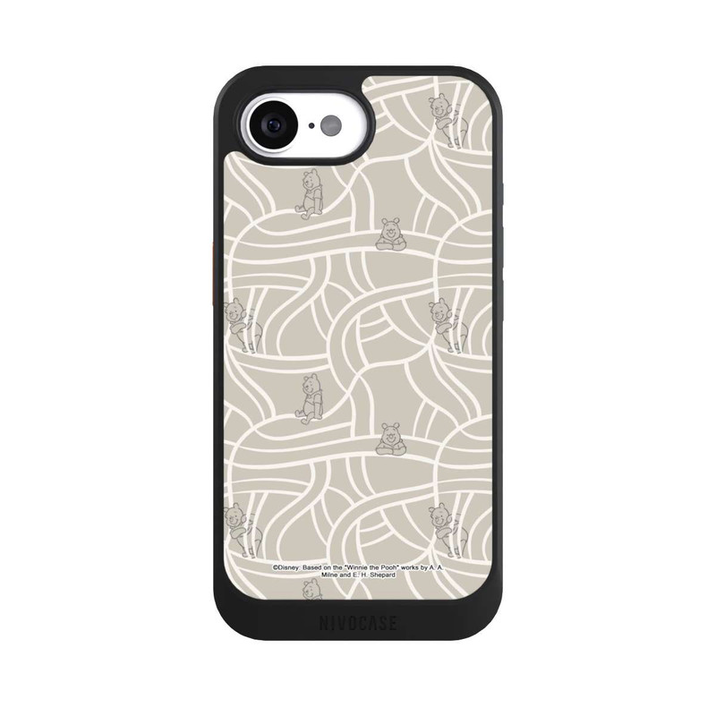 iPhone 16e NIVOcore Winnie the Pooh Beige Pattern