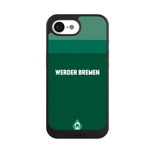 Apple iPhone 16e NIVOcore Werder Bremen Schriftzug Raute