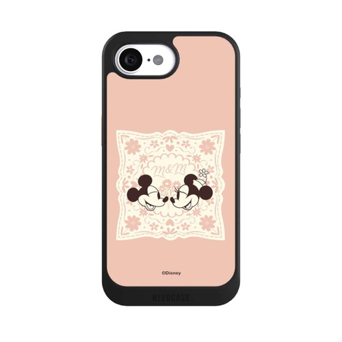 Apple iPhone 16e NIVOcore Minnie and Mickey Forever pink