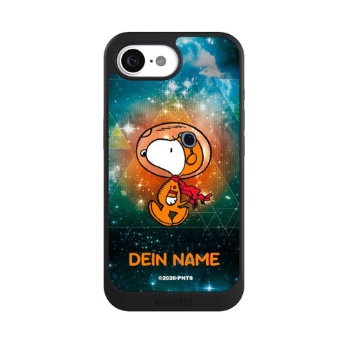 Apple iPhone 16e NIVOcore Snoopy Weltraumreisender Personalisierbar
