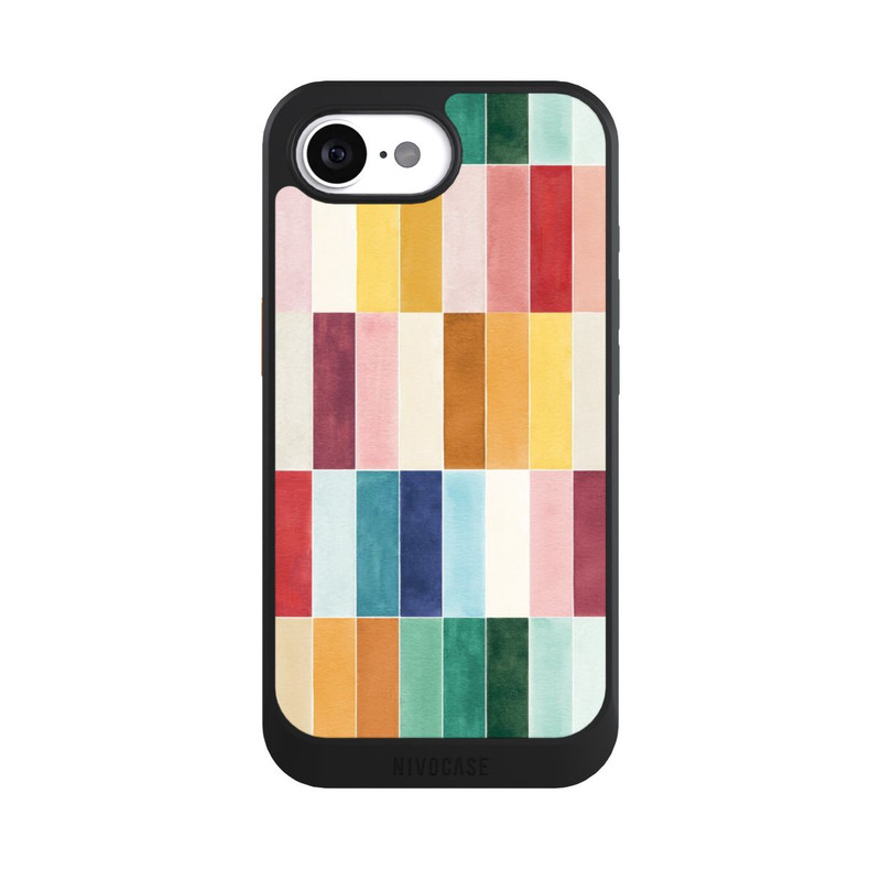 iPhone 16e NIVOcore Modern Craft Geometric Rectangular Tiles