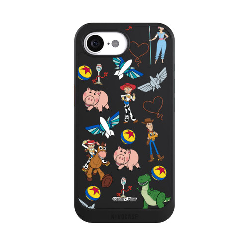 Apple iPhone 16e NIVOcore Toy Story 5 Hero Toys Pattern Transparent