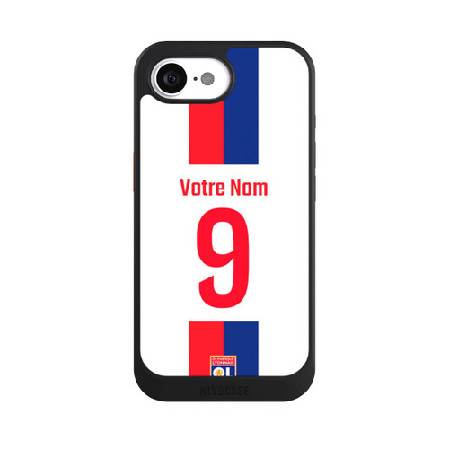 Apple iPhone 16e NIVOcore Olympique Lyonnais Maillot Personnalisable