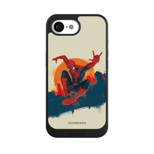 Apple iPhone 16e NIVOcore Spider-Man Hero Force beige