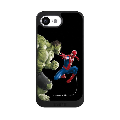 Apple iPhone 16e NIVOcore Spider-Man affronte Hulk