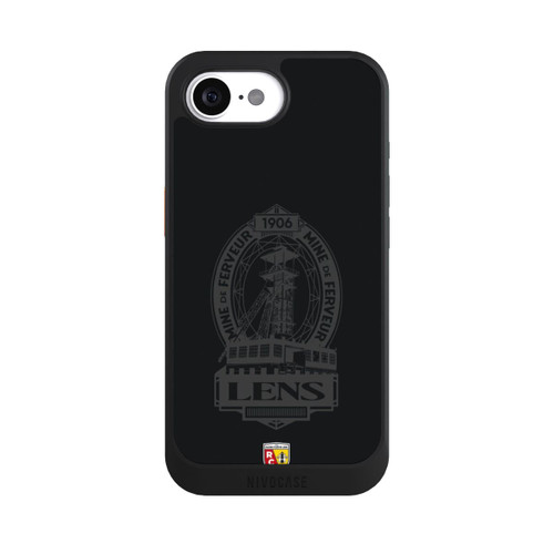 Apple iPhone 16e NIVOcore RC Lens Mine de Ferveur Emblème noir