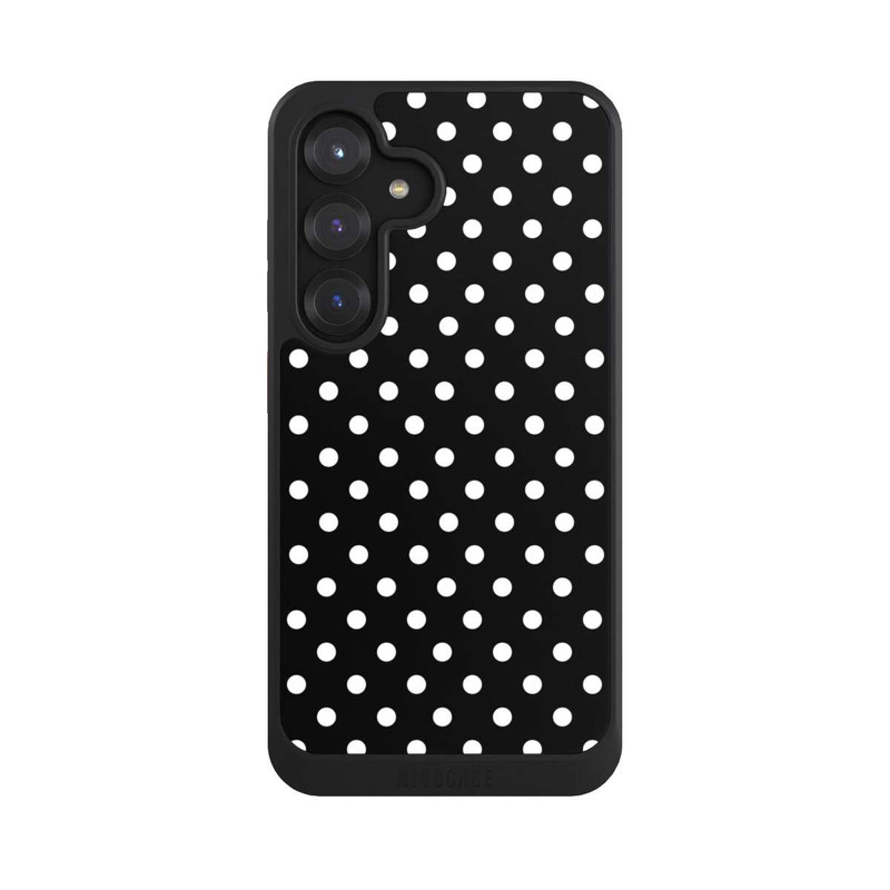 Galaxy S25 NIVOcore Confettis blancs sur fond noir