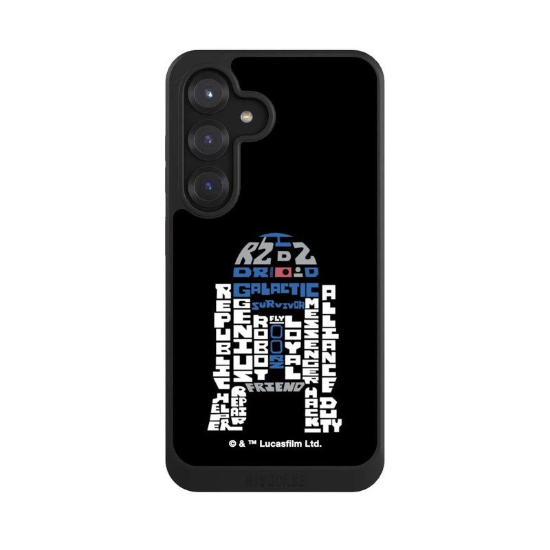 Galaxy S25 NIVOcore R2-D2 Typo Graphic