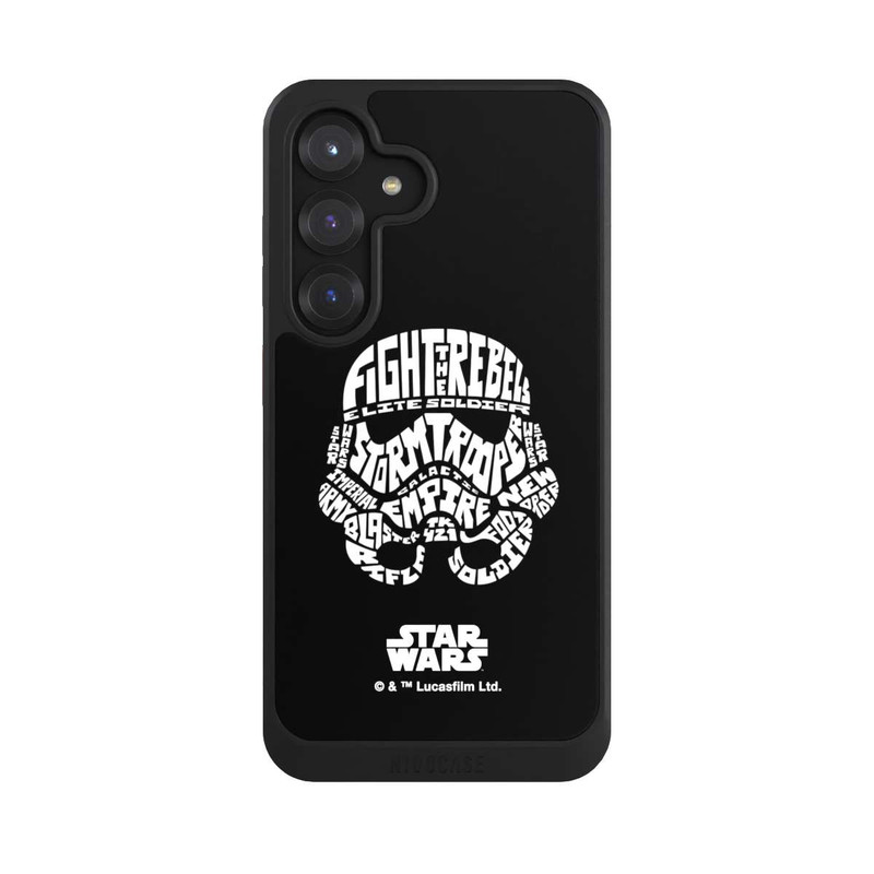 Galaxy S25 NIVOcore Storm Trooper Typo Graphique