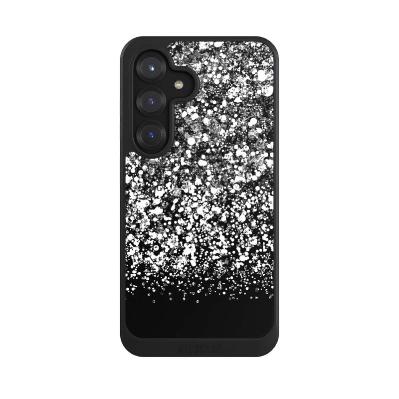 Galaxy S25 NIVOcore Schneefall Glitzerlook