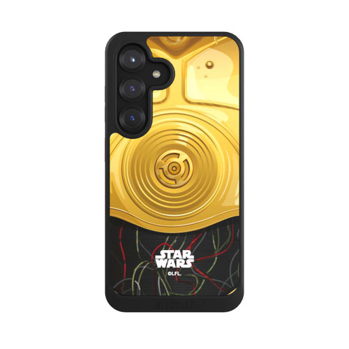 Samsung Galaxy S25 NIVOcore C3PO Closeup