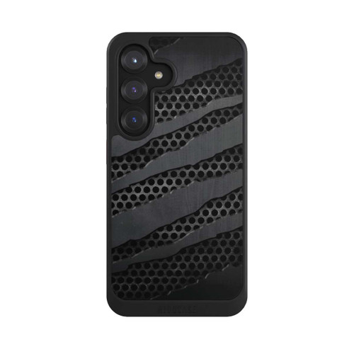 Samsung Galaxy S25 NIVOcore Griffures Métalliques Grises