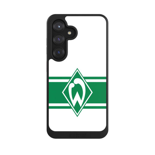 Samsung Galaxy S25 NIVOcore Werder Stripes White