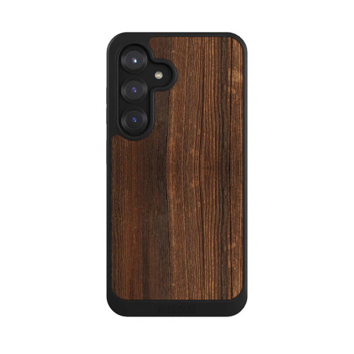 Samsung Galaxy S25 NIVOcore Look Bois de Noyer
