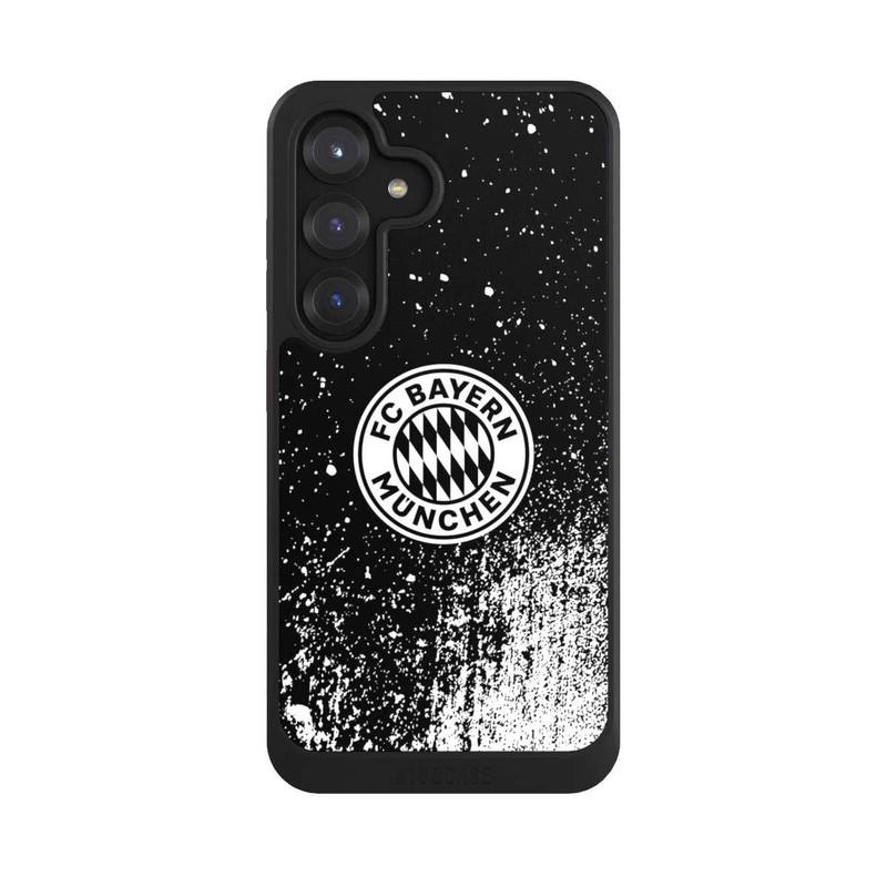 Galaxy S25 NIVOcore Splatter Schwarz - FCB