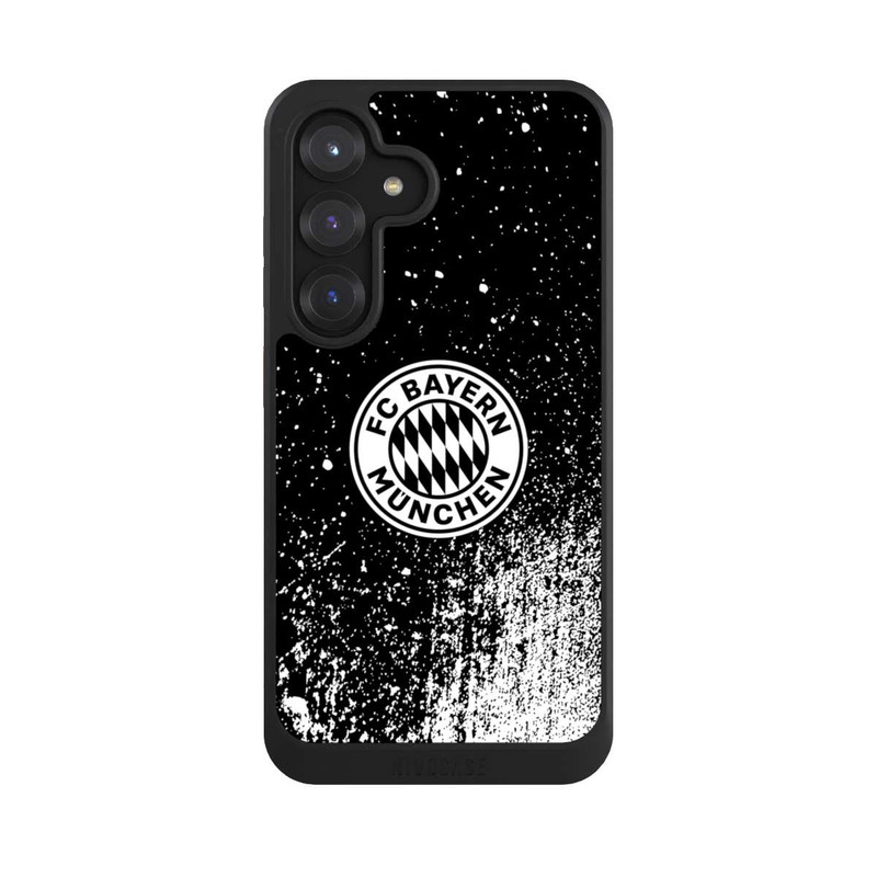 Galaxy S25 NIVOcore Splatter Schwarz - FCB