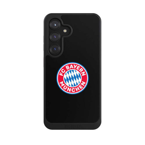 Samsung Galaxy S25 NIVOcore FCB Logo auf Schwarz