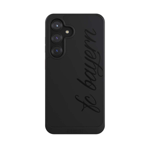 Samsung Galaxy S25 NIVOcore Schwarzes FCB Girlmotiv - ohne Hintergrund