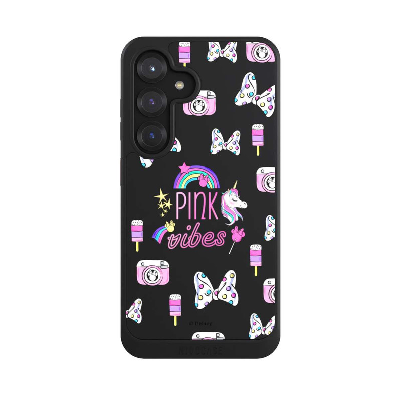 Galaxy S25 NIVOcore Pink Vibes Transparent