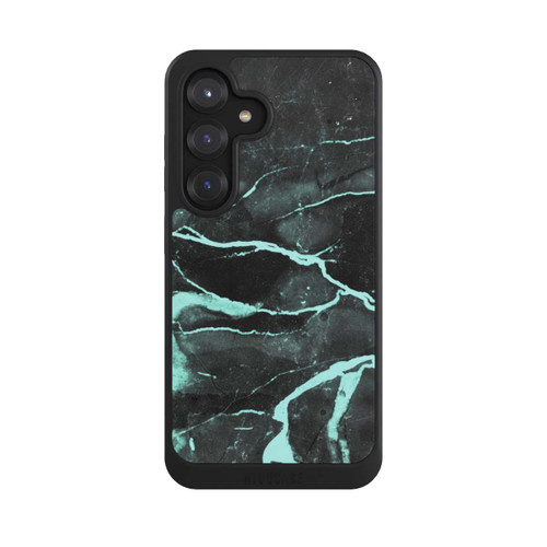 Samsung Galaxy S25 NIVOcore Grauer und blauer Marmor