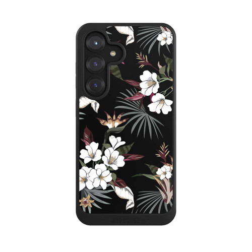 Samsung Galaxy S25 NIVOcore Flowers Black