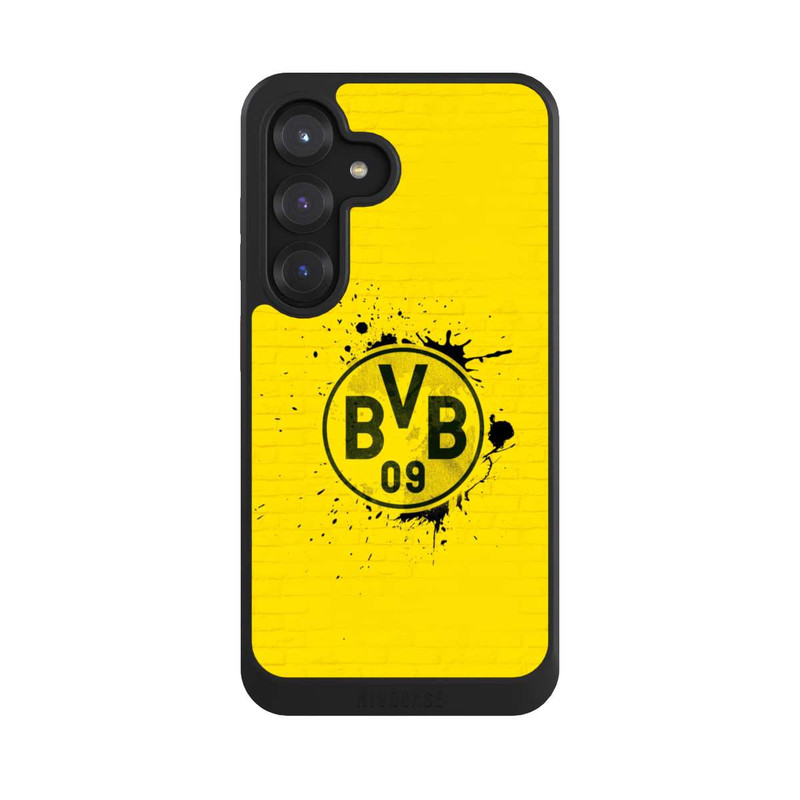 Galaxy S25 NIVOcore Spraylogo Yellow - BVB