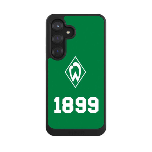 Samsung Galaxy S25 NIVOcore 1899 Grün-Weiß Lebenslang Grün - Werder Bremen
