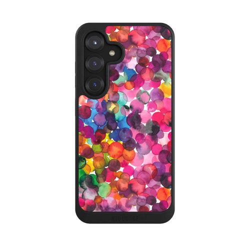 Samsung Galaxy S25 NIVOcore Überlappende Aquarellpunkte
