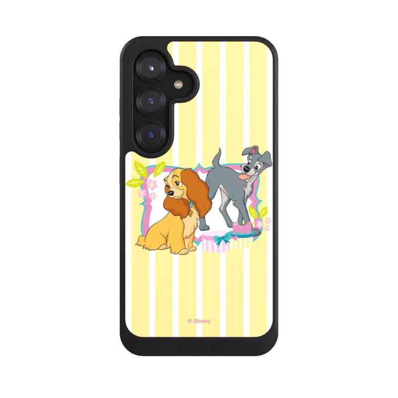 Galaxy S25 NIVOcore Lady And The Tramp Frame yellow
