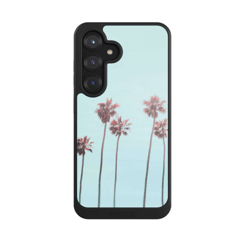 Samsung Galaxy S25 NIVOcore Hellrosa Strandpalme Paradies